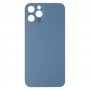 Easy Ersatz Big Kamera-Lochglas-Backbatterie-Abdeckung für iPhone 13 Pro (blau)